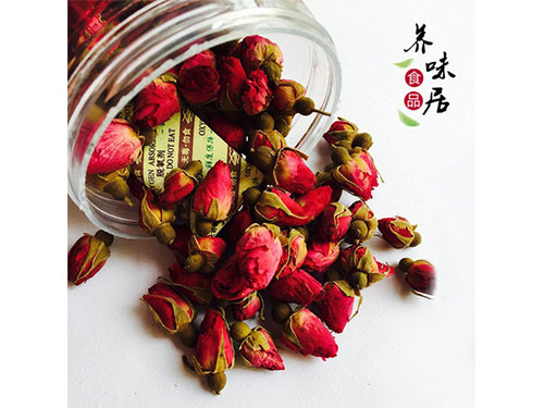 供应优质烘干花果茶 食用美容玫瑰花茶厂家直销灌装玫瑰花茶
